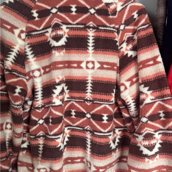 Aztec Pattern Fleece Jacket - Picture 2 of 3